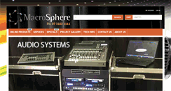 Desktop Screenshot of macrosphere.com.au